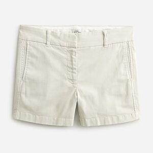 Jcrew 4" stretch chino short in stone